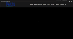 Desktop Screenshot of dominiondiving.com